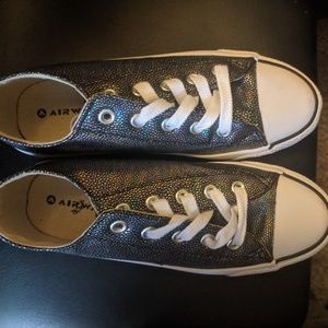 Glittery Tennis Shoes